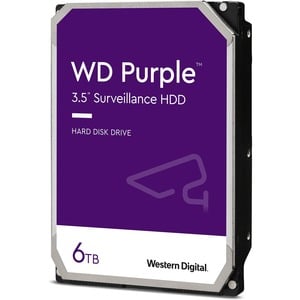 WD Purple WD64PURZ Disque dur 6 To 5 400 tr/min SATA 6 Gbit/s 256 Mo de cache 3,5" | UTILISÉ