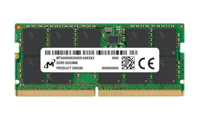 Micron MTC20C2085S1TC48BA1 32GB DDR5 4800MHz ECC SODIMM RAM PC5-38400 CL40 メモリ 新品 |真新しい