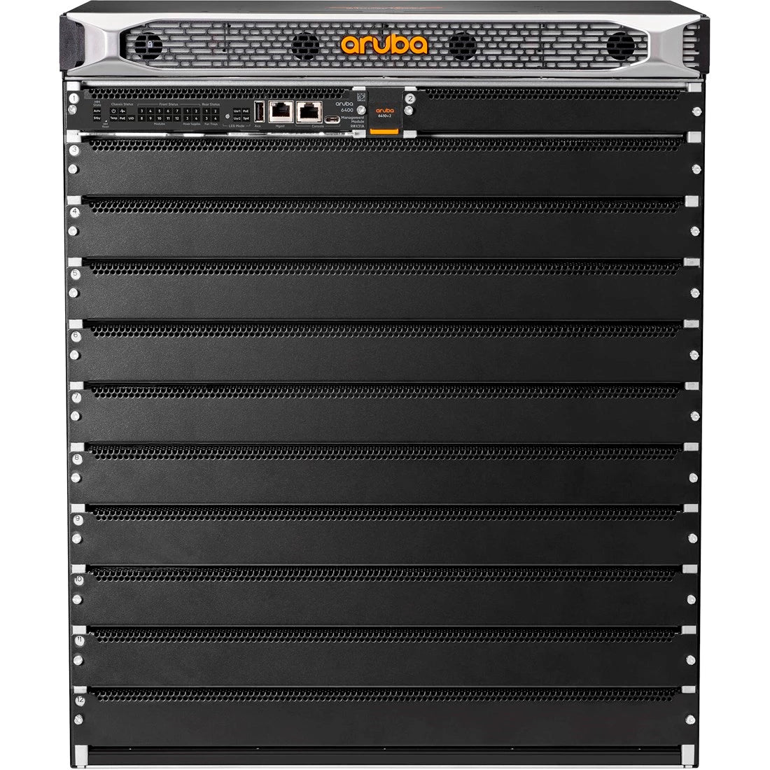 HPE R0X25C Aruba Networking CX 6410 v2 <tc>交換機</tc> 底盤 | 二手
