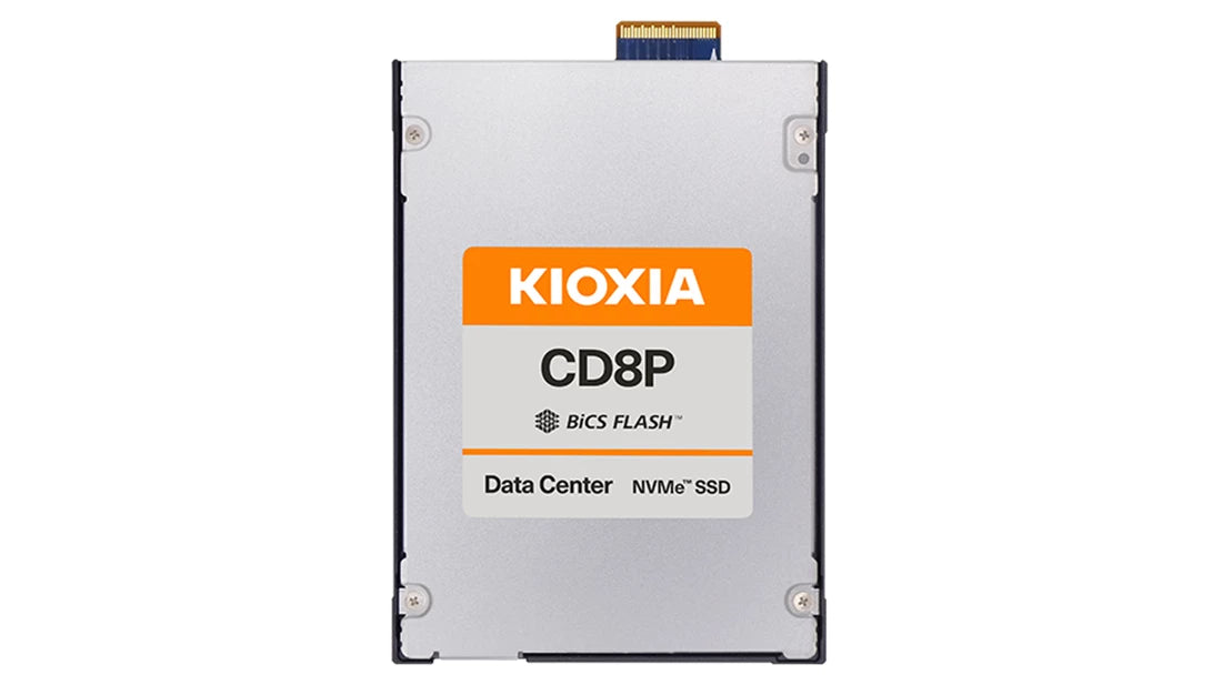 KIOXIA KCD8XPJE7T68 CD8P-Rシリーズ 7680GB E3.S PCI Express 5.0 x4 NVMe SSD | 中古