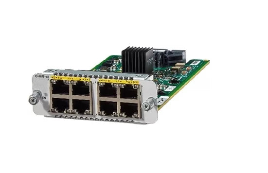 Cisco C-NIM-8T 8-port Layer 2/3 GE Switch Network Interface Module | USED