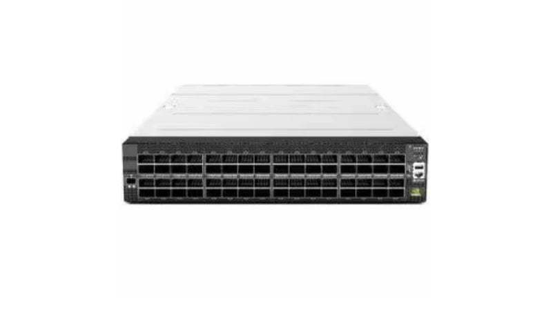 NVIDIA Spectrum SN5600 以太網 <tc>交換機</tc> 可管理的 800 千兆乙太網路、25 千兆乙太網路、25GBase-X 三層支援模組化光纖 2U 機架式 全新 | 二手