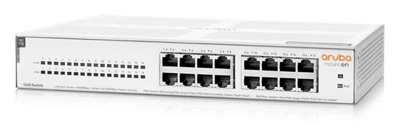 HPE R8R48-61021 Aruba Instant On 1430 16G Class4 PoE 124W <tc>công tắc mạng</tc> | MỚI NGUYÊN NIÊM PHONG TỪ NHÀ MÁY