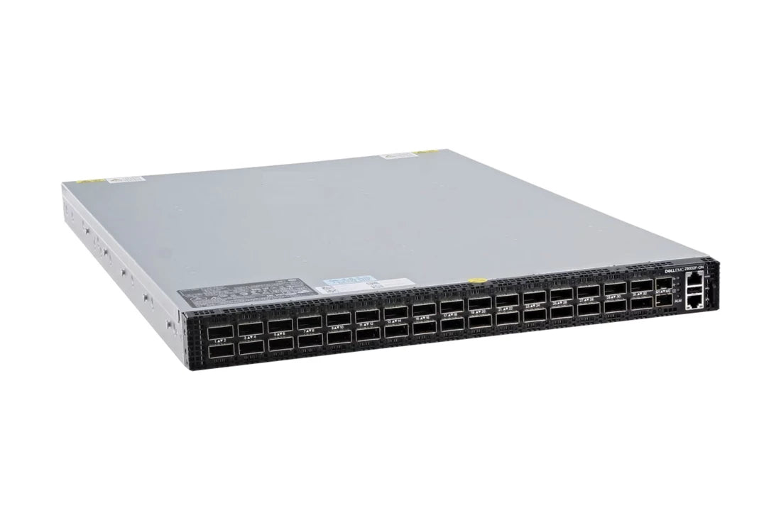 Dell 4CN21 EMC PowerSwitch 32 Port 400GbE QSFP56-DD Switch. | USED