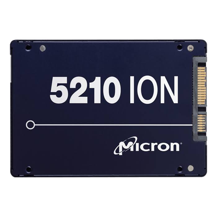 全新|美光 5210 Ion MTFDDAK3T8QDE-2AV16ABYY 3.84TB SATA 2.5 英寸 TCG 企业级 SSD 主图