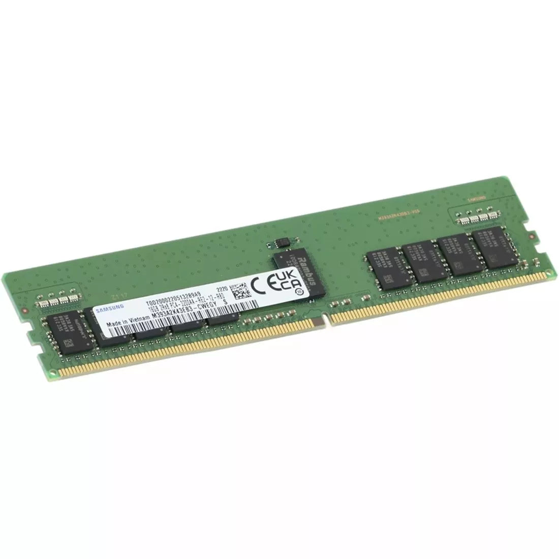 Samsung M393A2K43EB3-CWEBY 16GB PC4-25600 DDR4-3200Mbps 2RX8 ECC Memory New | BRAND NEW