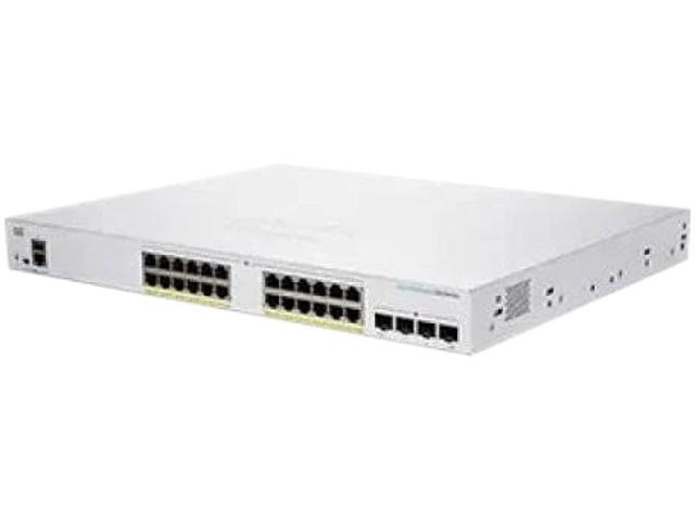 CISCO CBS250-24P-4G CBS250 24x PoE+ (195W) GE + 4x SFP | 中古
