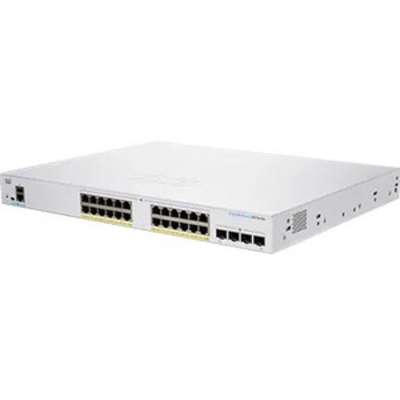 Cisco CBS350-24P-4X CBS350 Managed 24-Port Ge, PoE, 4X10G SFP+ | USED