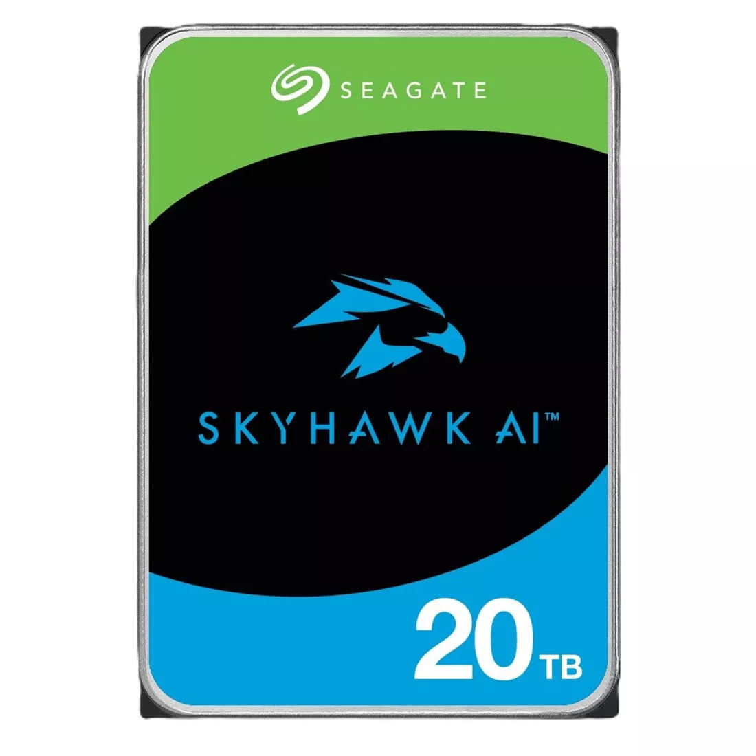 全新| Seagate Skyhawk AI 20TB SATA 6GB/S 512MB缓冲区3.5英寸硬盘-ST20000VE003