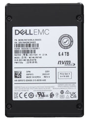 Refurbished | SAMSUNG MZWLR6T4HBLA-00AD3 6.4TB Mixed Use 3DWPD NVMe 2.5Inch U.2 TLC Ssd