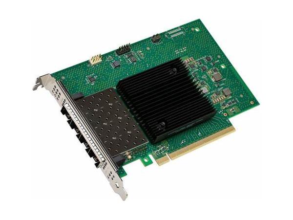 Adaptateur de synchronisation de précision Dell WK9RR Intel E810-XXVDA4TGG1 Quad Port 10/25GbE SFP28 avec GNSS Réf | UTILISÉ