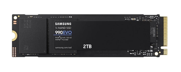 Samsung MZ-V9E2T0B/AM 990 EVO 2TB PCIe 5.0 X2 NVMe M.2 2280 Ssd | USED
