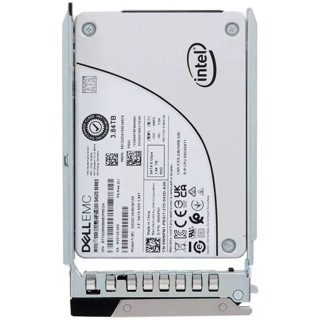 Dell WNPN1 SATA-6Gbps 2.5Inch Read Intensive 1DWPD Hot-Plug SSD | USED