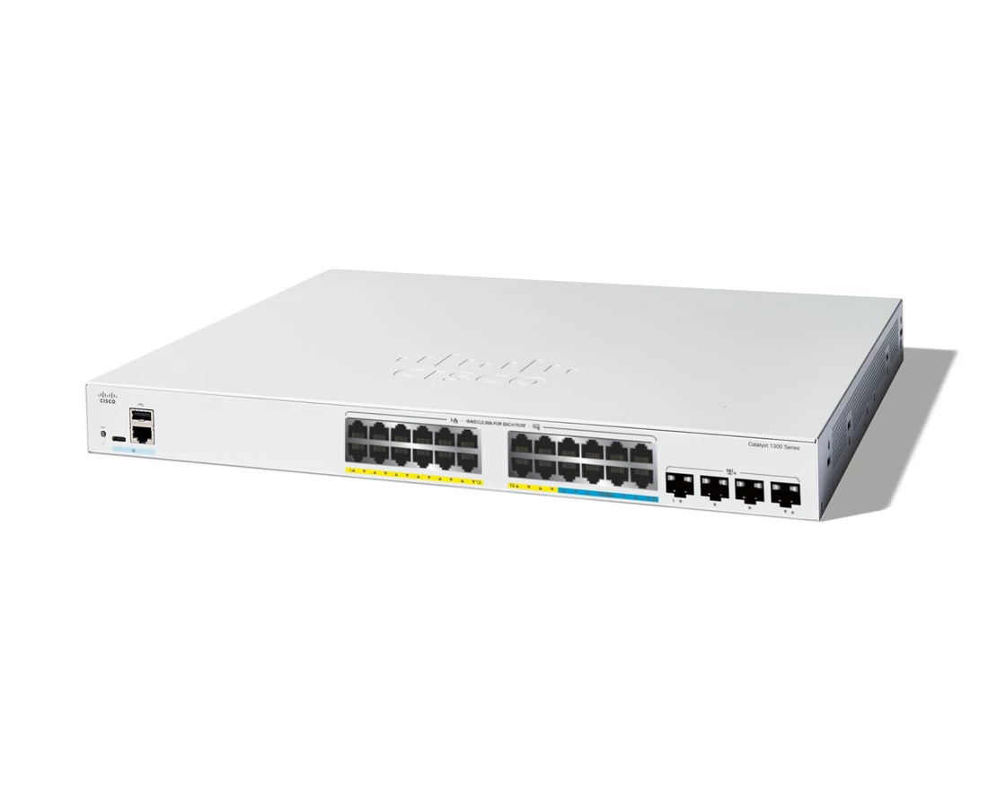 Cisco C1300-24MGP-4X Catalyst Ethernet Switch | USED
