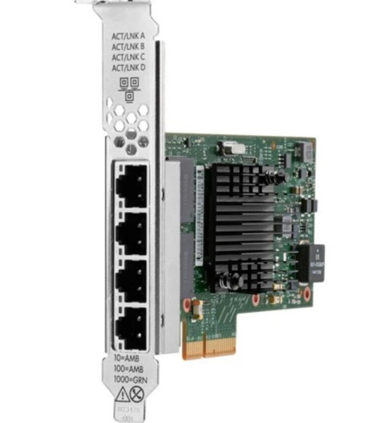 HPE P51179-B21 Broadcom BCM5719 Ethernet 1Gb 4-Port Base-T Adapter Ref | NEW OPEN BOX