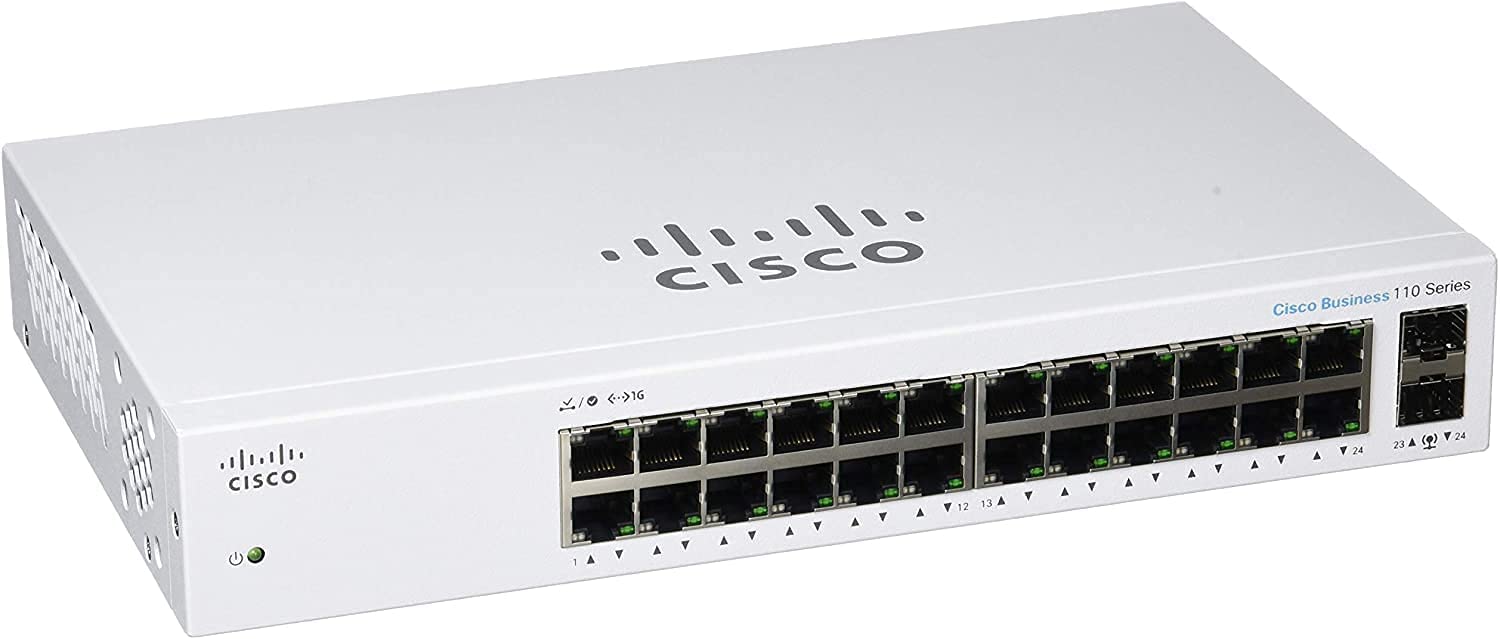 Cisco CBS110-24T Business 110 Series Gigabit Switch Ref | USED Main image