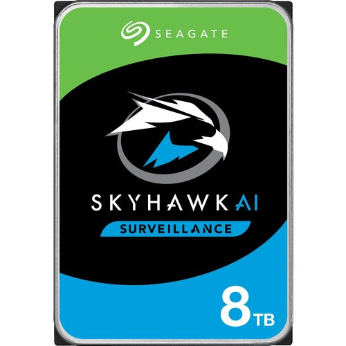 Brand New | Seagate 3CC101-300 Skyhawk AI 8Tb 7.2kRPM SATA-6GBps 3.5inch HDD