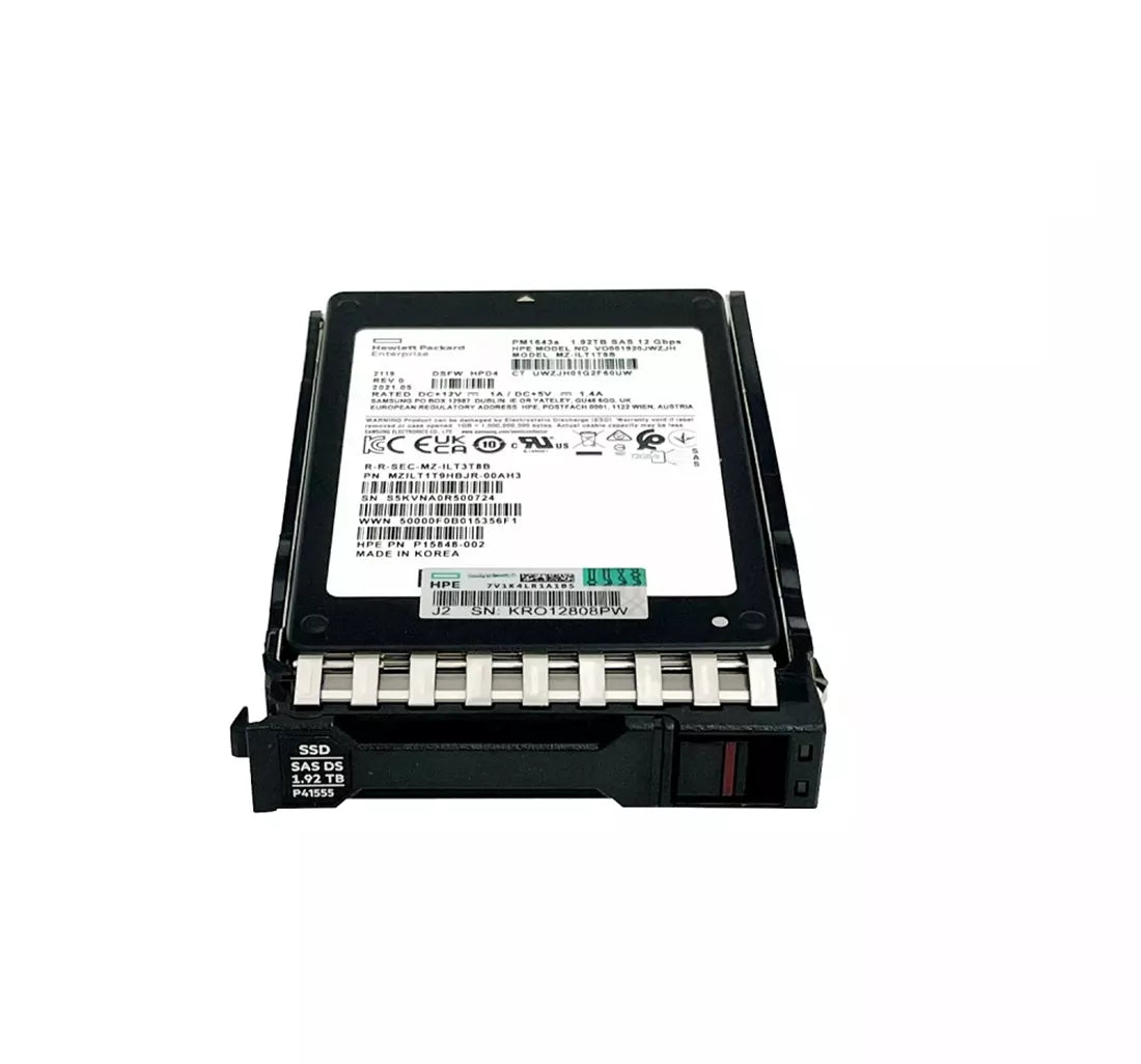 HPE VO001920JWZH Read Intensive SSD 1.92 TB SAS 12Gb/s | USED Main image