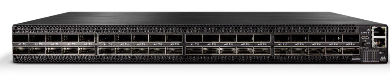 Mellanox MQM8700-HS2F Quantum QM8700 switch 40 ports smart rack-mountable | USED