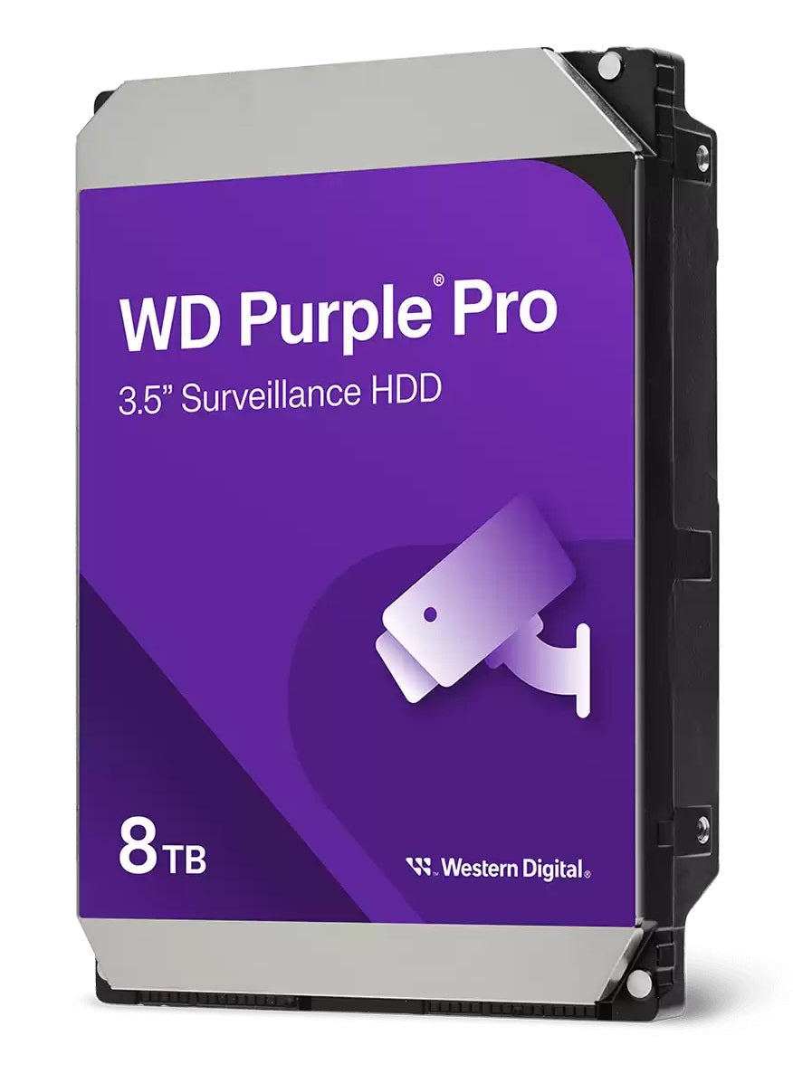 Brand New | WD Purple Pro WD8002PURP 8TB 7200RPM SATA 6.0Gbps 256MB Cache 3.5inch HDD Image principale