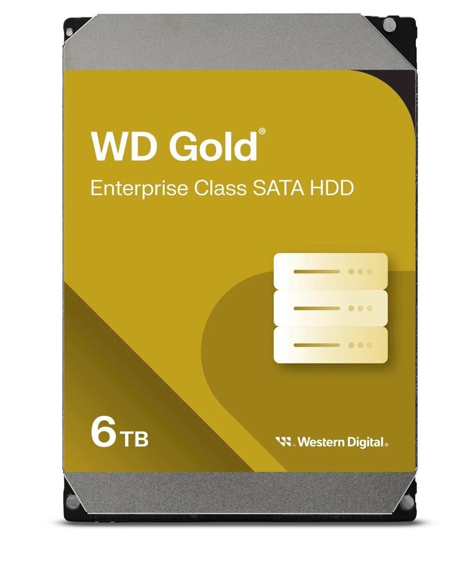 Brand New | WD Gold WD6004FRYZ Enterprise Class 6TB 7200RPM SATA 6Gbps 256MB 3.5inch HDD Image principale