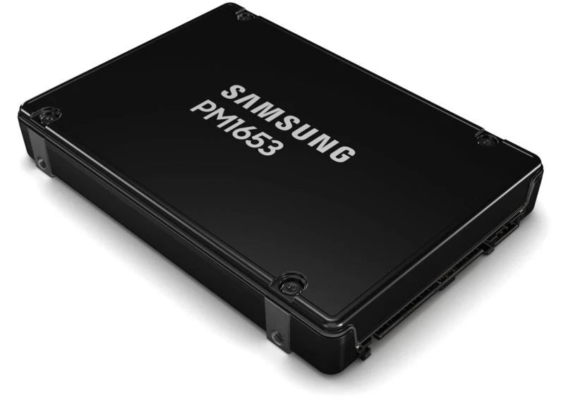Brand New | Samsung PM1653 MZILG7T6HBLA-00AC9 7.68TB SAS 24Gb/s 2.5Inch Enterprise SSD