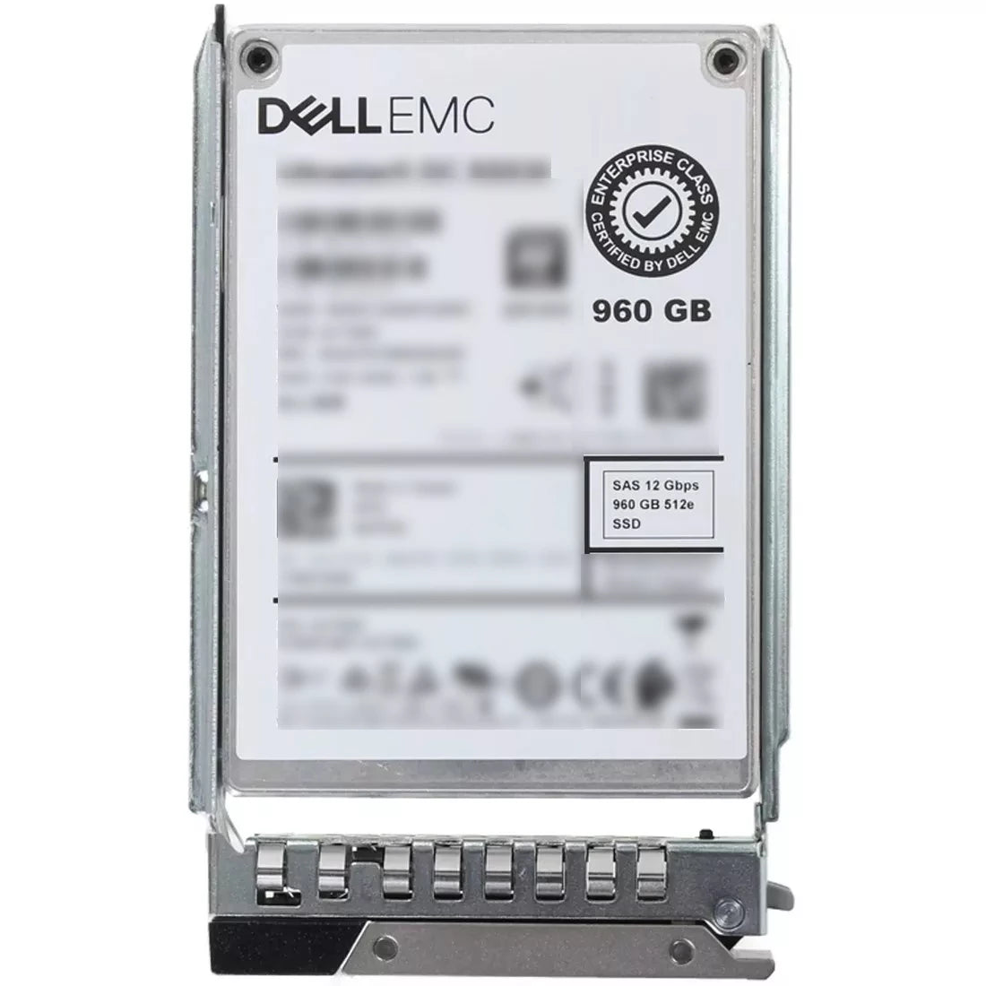 戴尔 345-BKFV 960Gb SAS-12Gbps 读取密集型 TLC 512e 2.5 英寸热插拔 SSD |用过的