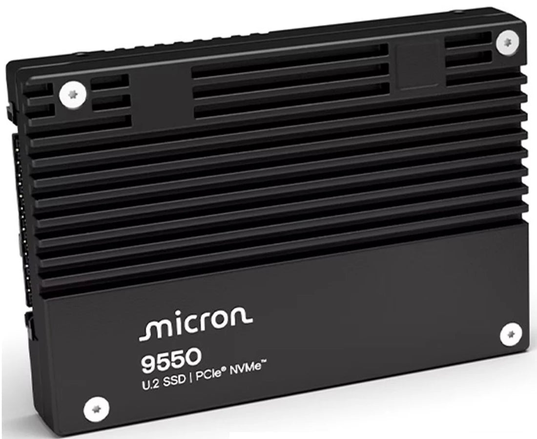 Micron 9550 Pro MTFDLAL3T8THA-1BK1DABYY SSD 3.84 TB Pci Express 5.0 x4 (NVMe) Brand New | USED Main image