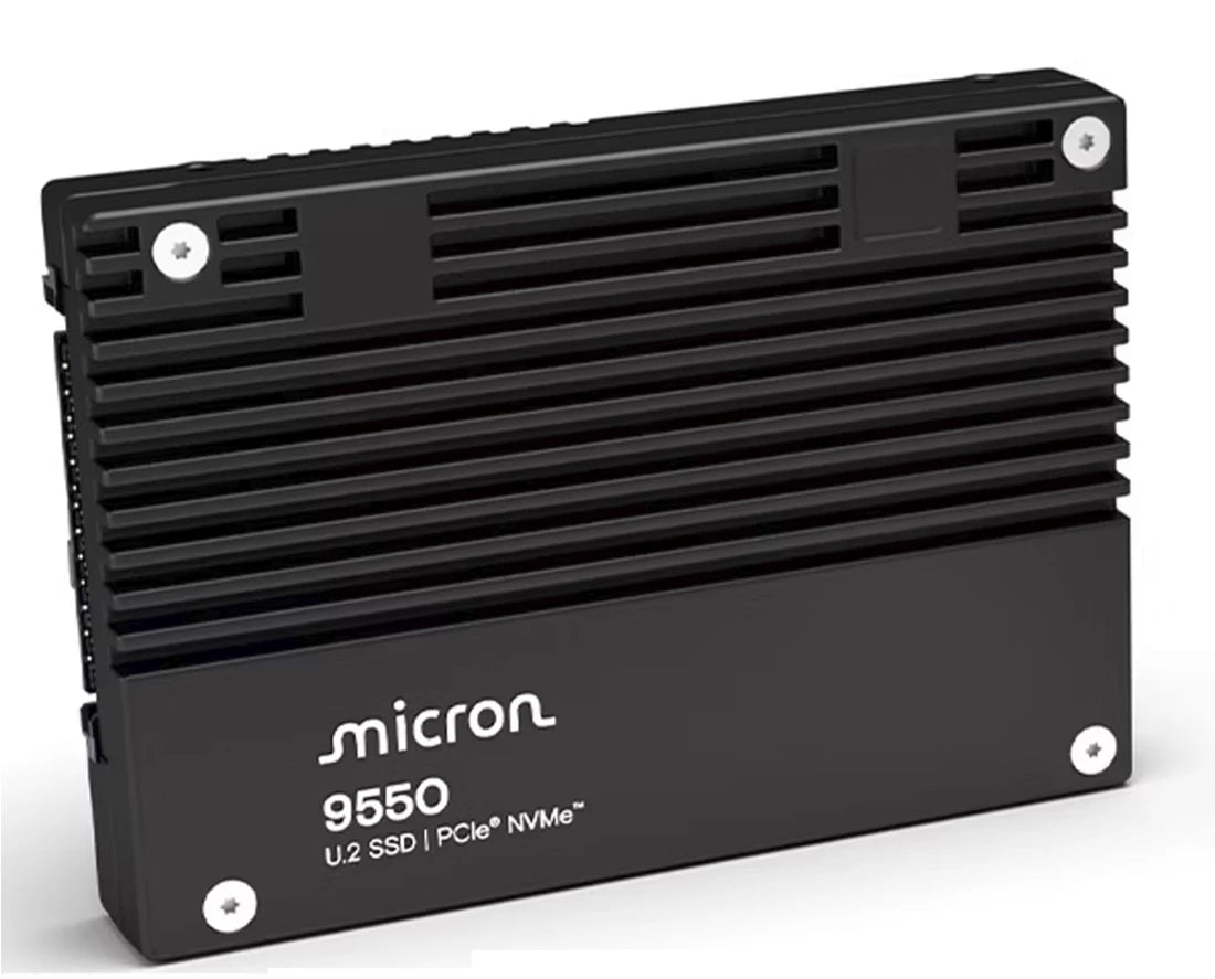 Micron MTFDLAL15T3THA-1BK1DABYY 9550 PRO 15.36TB NVMe U.2 3D TLC NAND Enterprise Ssd. | USED Main image