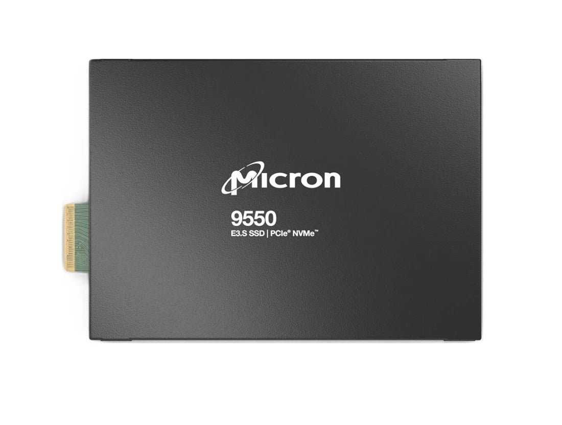 마이크론 MTFDLBQ3T2THB-1BK1DABYY 9550 Max 3.2TB NVMe E3.S 7.5mm 3D TLC NAND 엔터프라이즈 SSD | 중고
