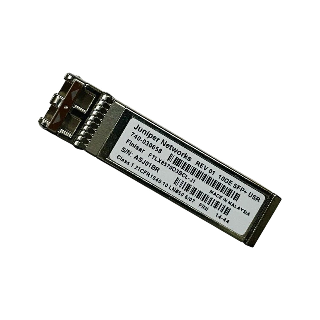 Juniper Networks SFPP-10G-USR-C 10GbE Ethernet SFP+ USR 100m Optical Transceiver