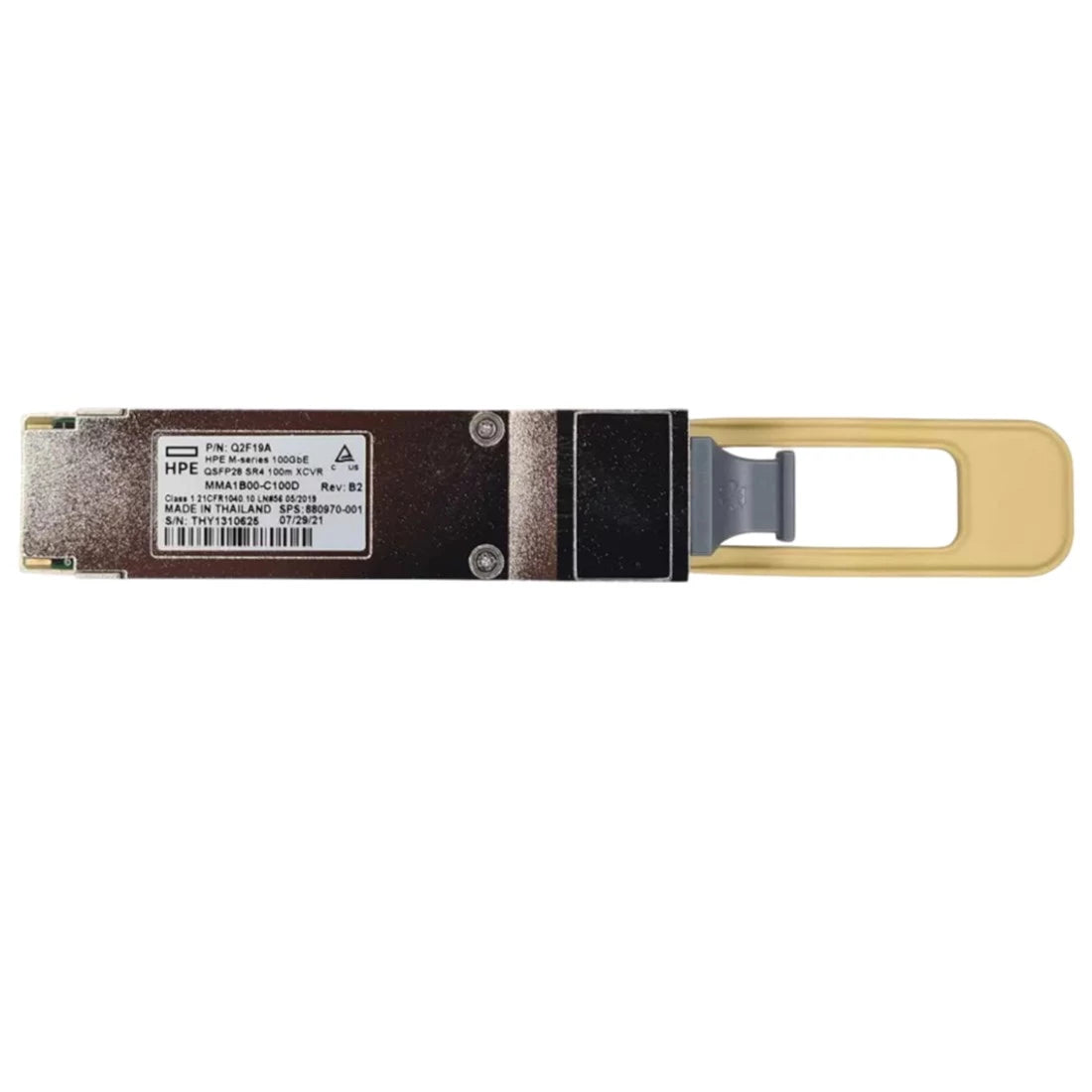 Émetteur-récepteur HPE Q2F19-63001 série M 100GbE QSFP28 PSM4 500 m | UTILISÉ