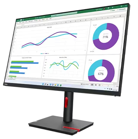 （<tc>全新行货</tc>) 联想 ThinkVision T32h-30，31.5 英寸无边框 IPS 显示屏，1000:1，4-6 毫秒，2560x1440，350 尼特，99%sRGB，HDMI+DP+USB-C，倾斜/旋转/升降/枢转，USB 集线器，以太网，TCO Display 9.0，ES，EPEAT Gold|PN：63D3GAR1WW
