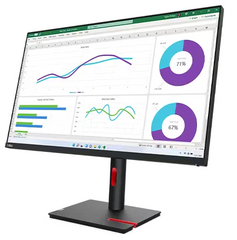 （<tc>全新行货</tc>) 联想 ThinkVision T32h-30，31.5 英寸无边框 IPS 显示屏，1000:1，4-6 毫秒，2560x1440，350 尼特，99%sRGB，HDMI+DP+USB-C，倾斜/旋转/升降/枢转，USB 集线器，以太网，TCO Display 9.0，ES，EPEAT Gold|PN：63D3GAR1WW