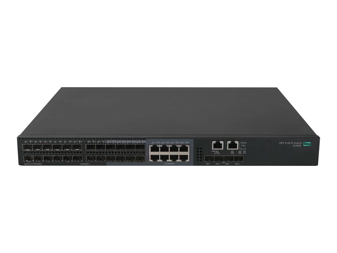 HPE JL826A FlexNetwork 5140 24G SFP W/8G Combo 4SFP+ EI Switch | USED
