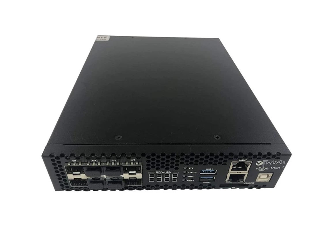CISCO VEDGE-1000-AC-K9 SD-WAN VEdge-1000 AC Routers 8 ports of fixed GE SFP Ref | USED