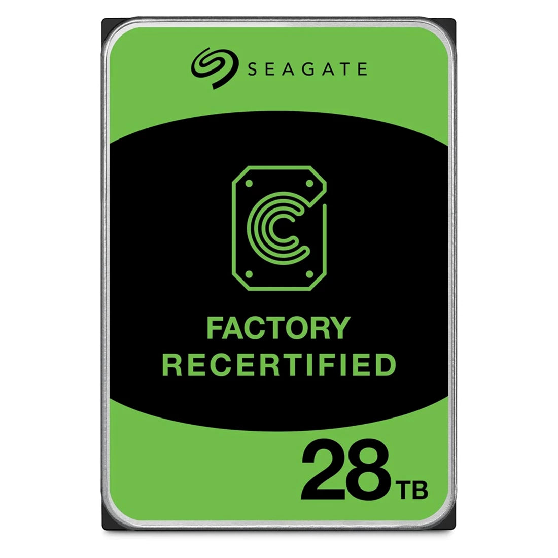 Seagate Exos ST28000NM000C 28TB 7200RPM SATA 6Gb/s 512e CMR 3.5 インチ ハード ドライブ |使用済み