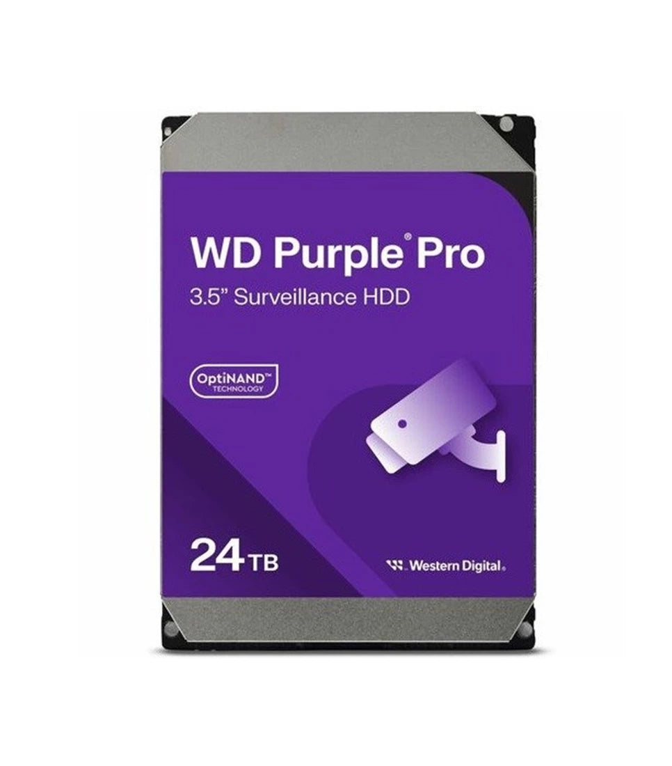 Brand New | WD Purple Pro 2W11121 24TB 7200RPM SATA-6Gbps 512MB Cache 3.5inch Internal HDD