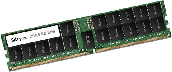 海力士 HMCG84AHBRA477N 32GB PC5-51200 DDR5-6400MT/s 1Rx4 ECC 記憶體 |用過的