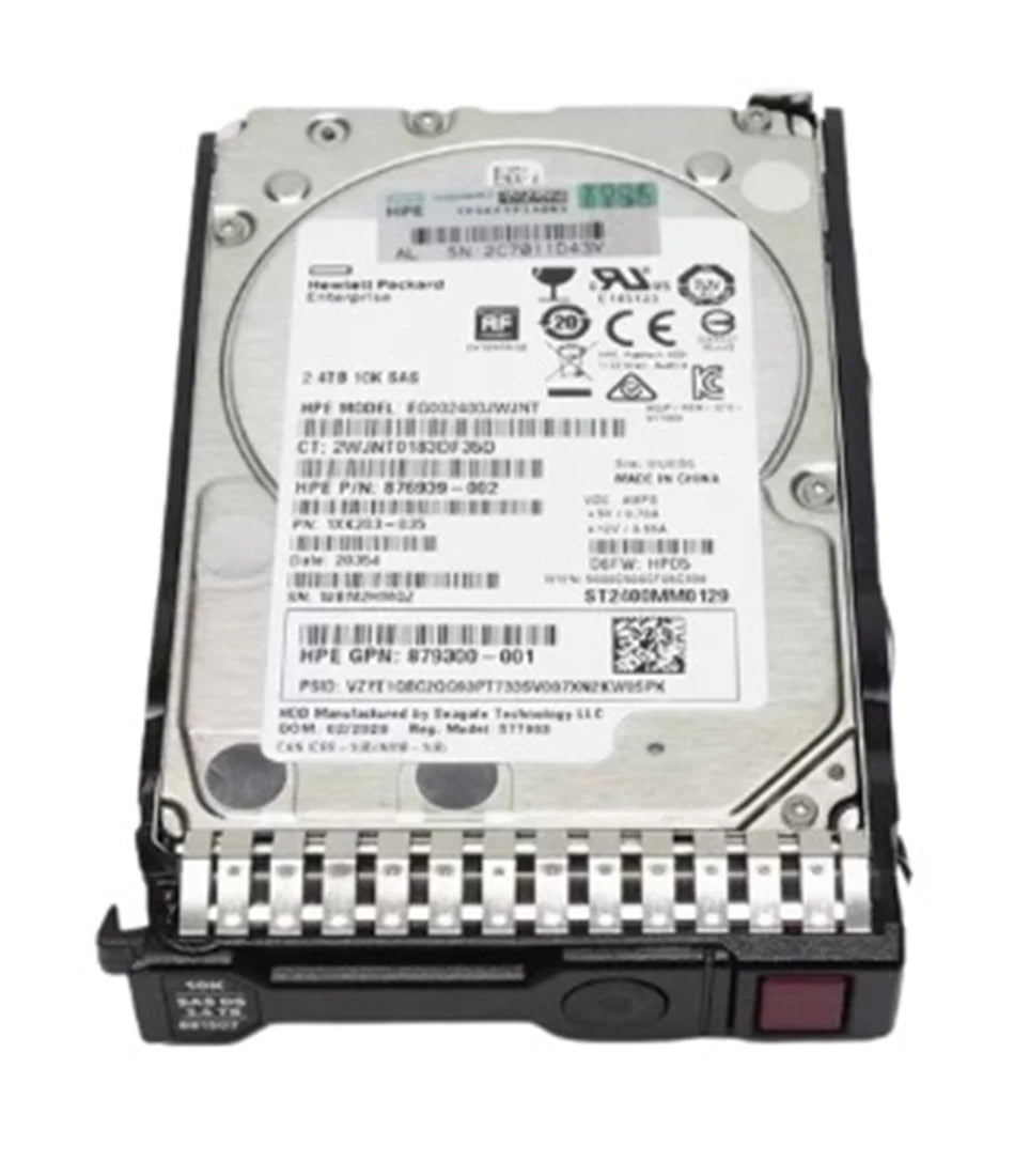 HPE 879299-001 Digitally Signed 512e 2.4TB 10K SAS 12G Sff Sc Ent Hdd F/s | USED Main image