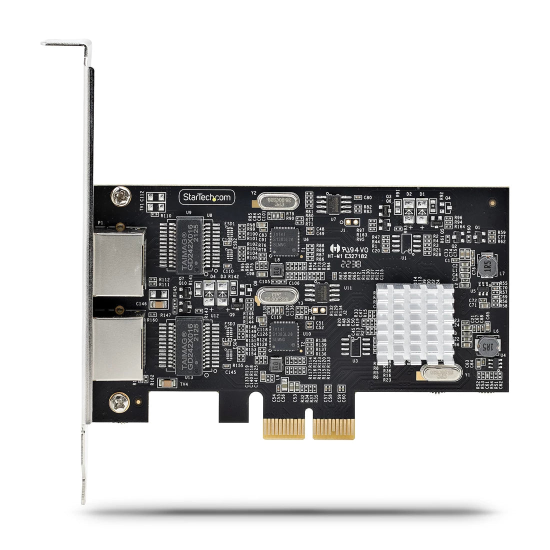 StarTech PR22GI-NETWORK-CARD 2-Port 2.5Gbps NBASE-T PCIe Network Card Intel I225-V Multi-Gigabit NIC | NEW FACTORY SEALED