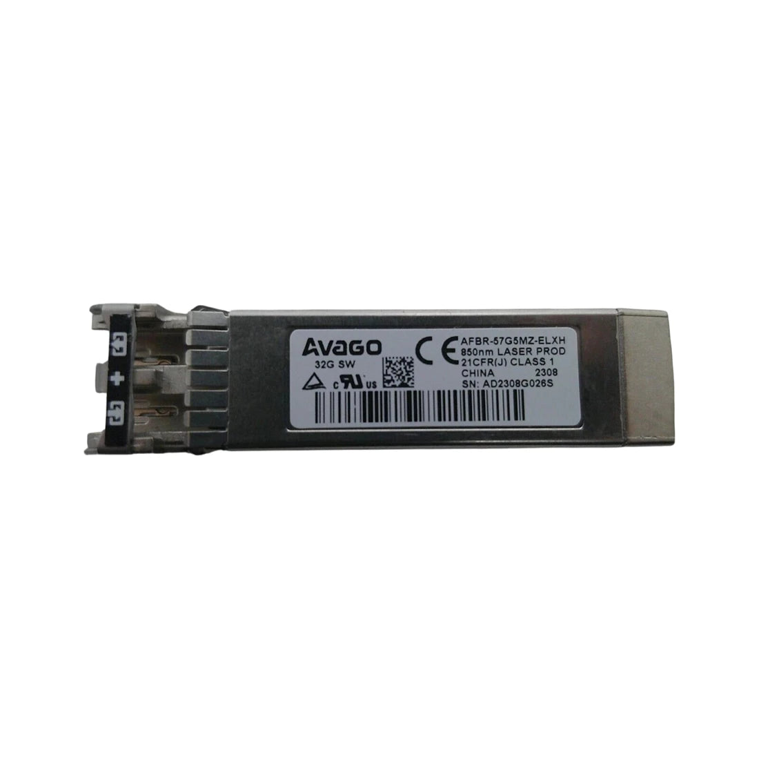 Avago AFBR-57G5MZ-ELXH 32Gbps 850nm MMO FC SFP+ Transceiver 主图