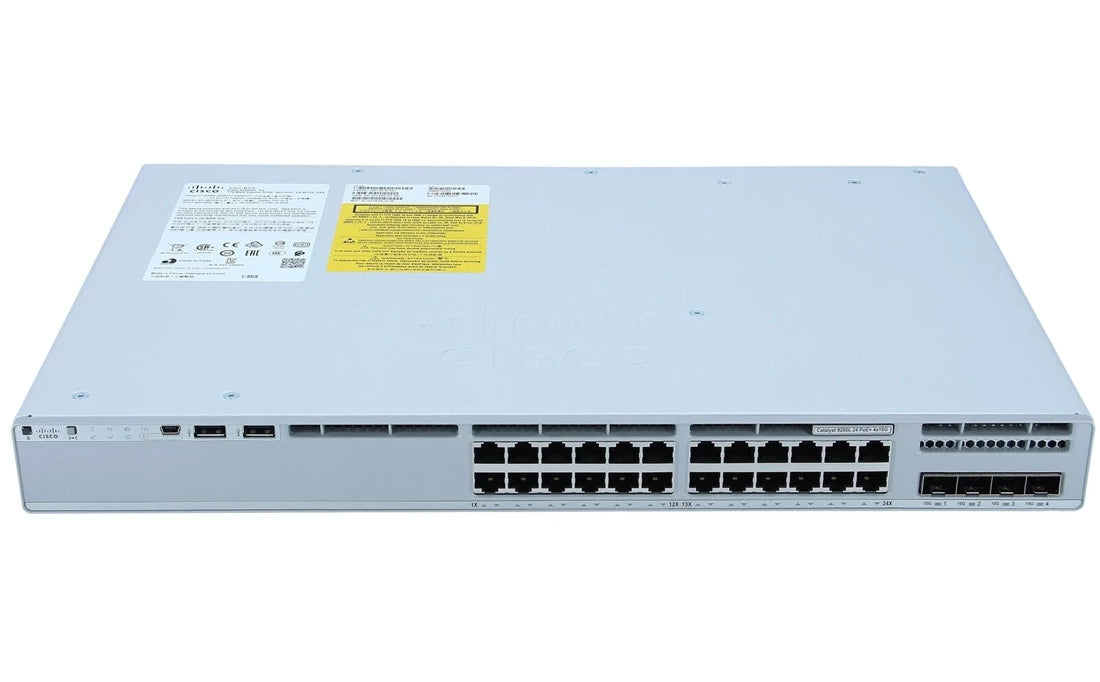 Cisco C9200L-24P-4X-A Catalyst 9200L L3 <tc>Switch</tc> 24 ports Ethernet PoE+ Réf. | OCCASION