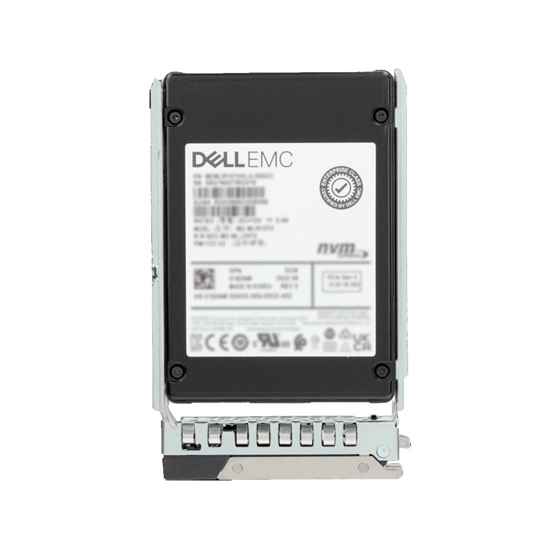 Dell 345-BKPX 960 Go PCIe Gen4 NVMe lecture intensive U2 avec support 2,5 pouces | UTILISÉ