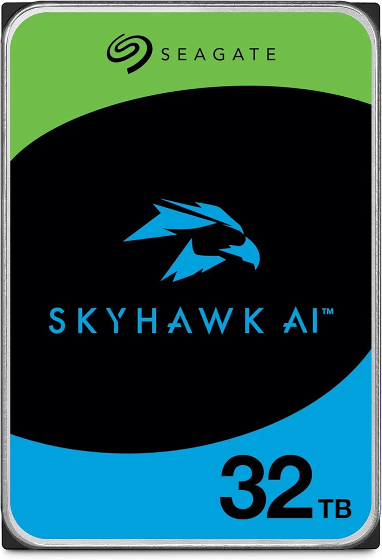 Seagate ST32000VE000 SkyHawk AI 32 TB 72.000 U/min SATA 6 Gbit/s 3,5 Zoll Festplatte brandneu | GEBRAUCHT