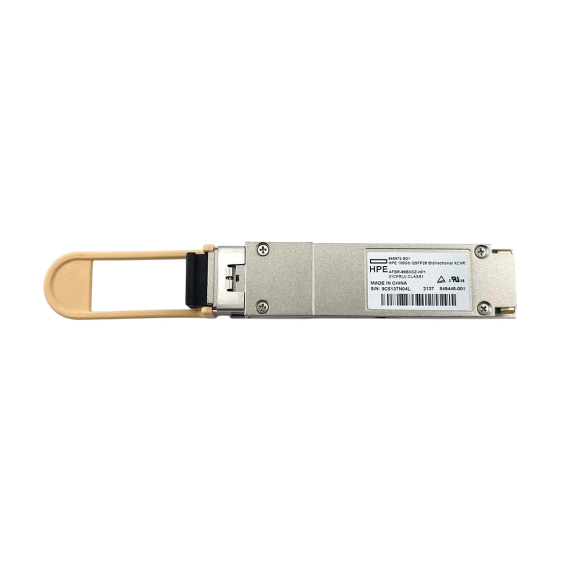 HPE 845972-B21 100Gb QSFP28 Bidirectional Transceiver