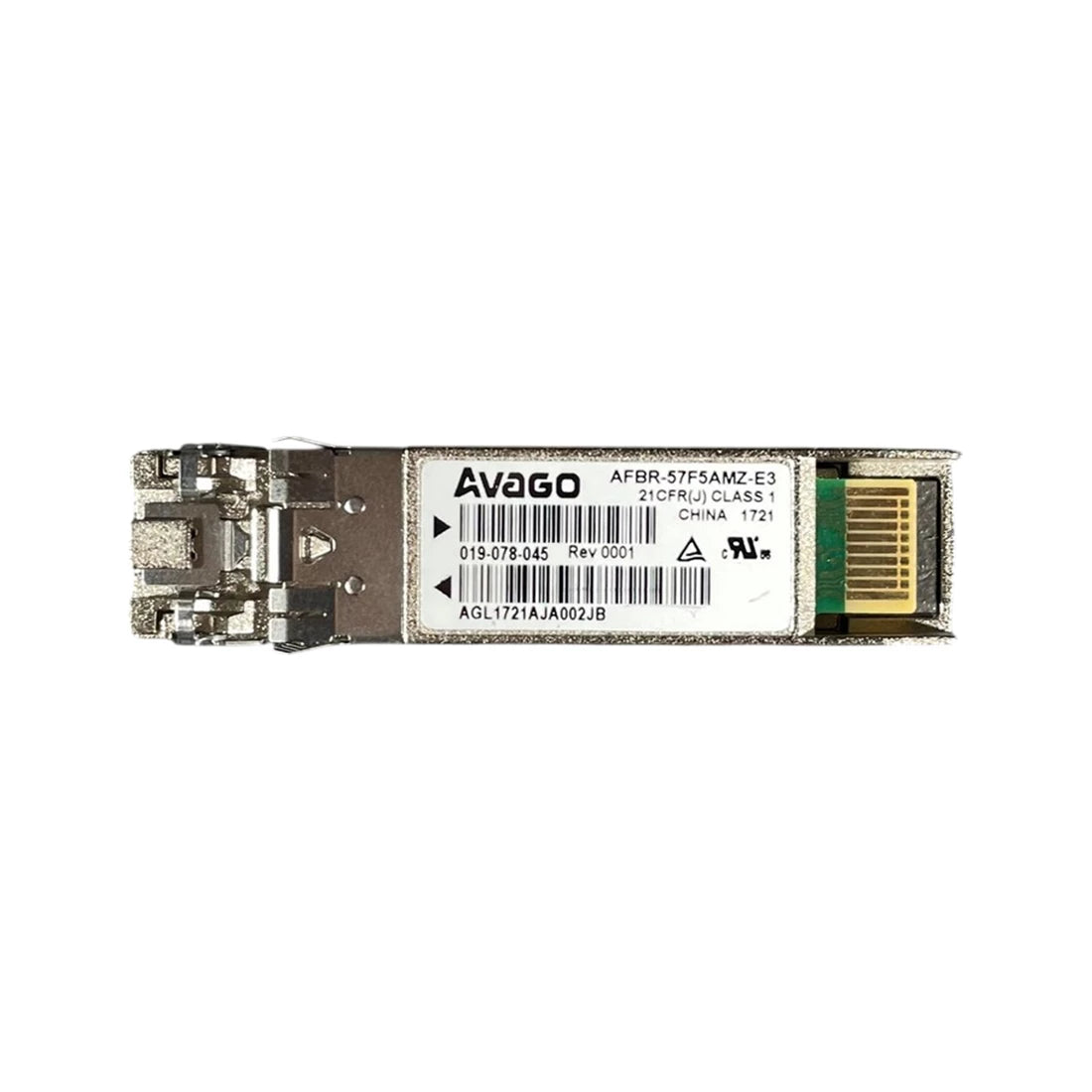 Avago AFBR-57F5AMZ-E3 16Gbps 850nm Short-Wavelength Fibre Channel SFP+ Transceiver 主图