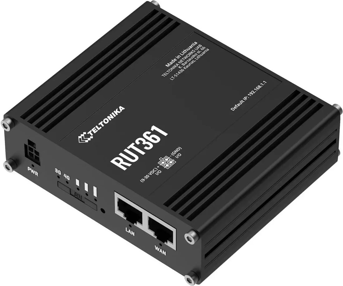 Teltonika RUT361200800 RUT361 Bộ định tuyến không dây di động công nghiệp 4G LTE | ĐÃ SỬ DỤNG Hình ảnh chính