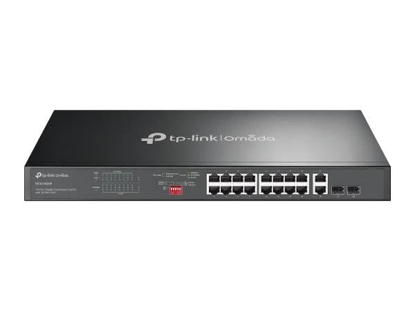 TP-LINK DS1018GMP Omada 18-Port Gigabit Rackmount <tc>Switch</tc> mit 16 PoE+-Ports | NEU &amp; ORIGINALVERSCHLOSSEN Hauptbild