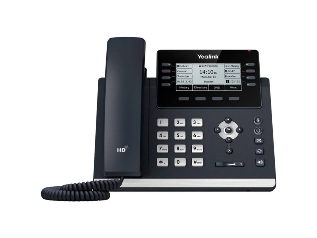 Yealink SIP-T43U 12-Line Gigabit IP Phone | NEW